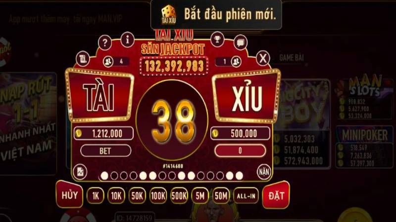 Điều khiến tài xỉu Mantop được ưa chuộng