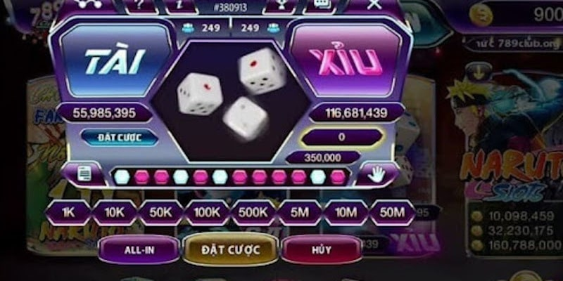 Hướng dẫn chơi tài xỉu 789Club chi tiết