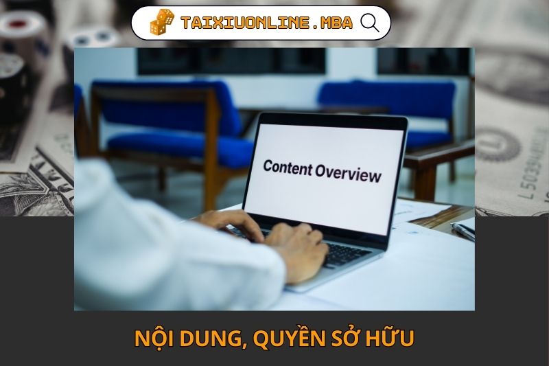 Nội dung, quyền sở hữu và liên kết bên thứ ba