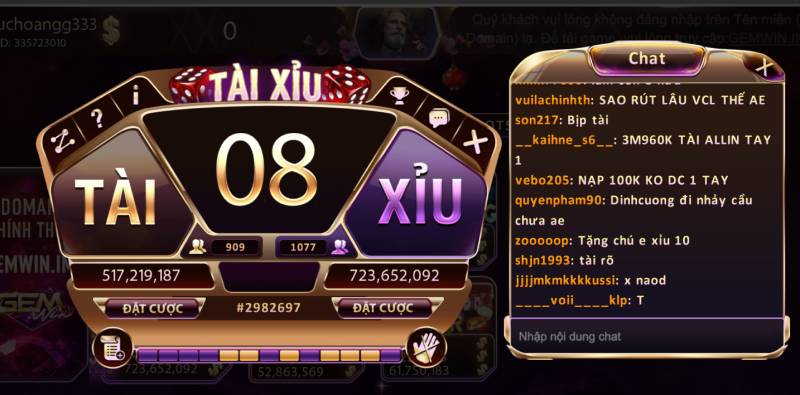 Tài xỉu truyền thống
