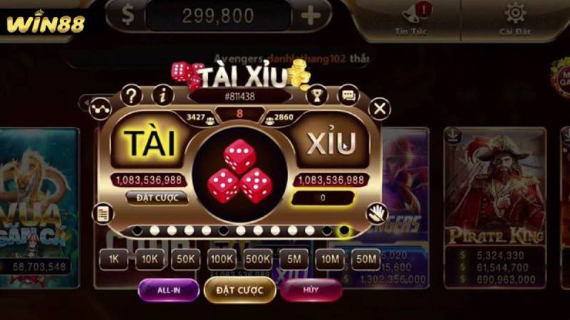 Tổng quan về tài xỉu Win88