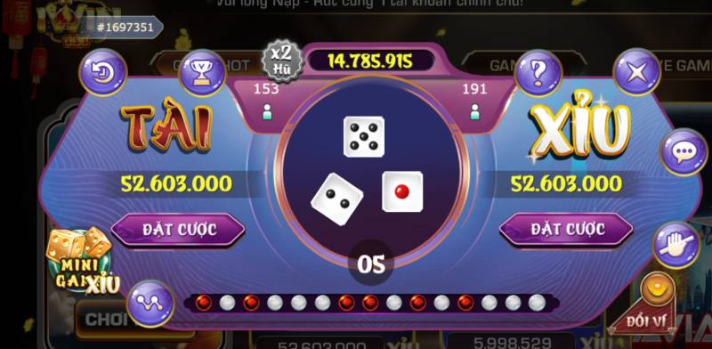 Tổng quan về tài xỉu iWin68